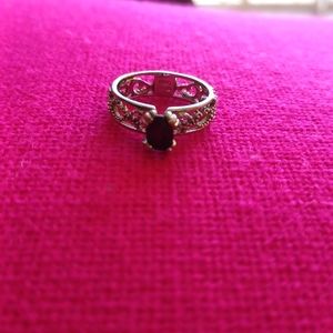 Garnet ring